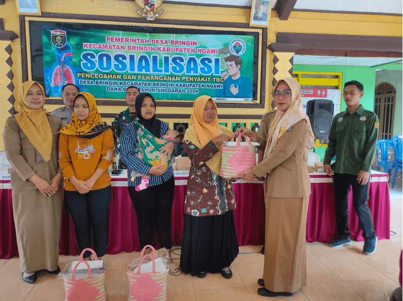 KMP TBC Sekar Melati Bersama Pemdes se-Kecamatan Bringin Kompak Tanggulangi TBC